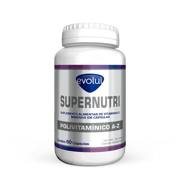SUPERNUTRI Polivitamínico A-Z 60 Cápsulas