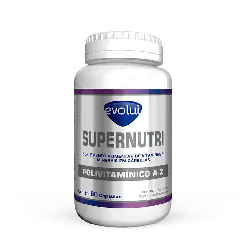 SUPERNUTRI Polivitamínico A-Z 60 Cápsulas