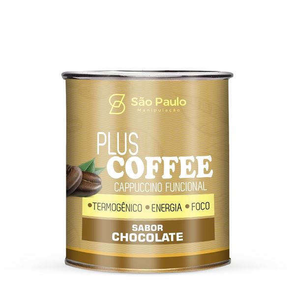 Plus Coffee (Cappuccino Funcional - Sabor Chocolate) 22 Doses (Shake)