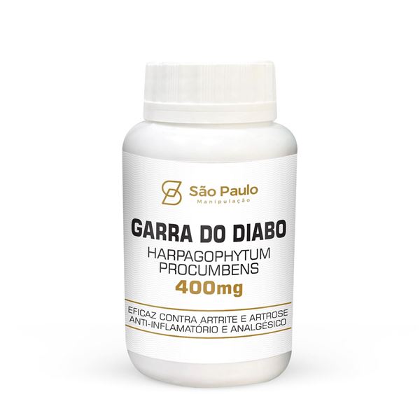 Garra do Diabo 400mg 60 Doses (Cápsula)