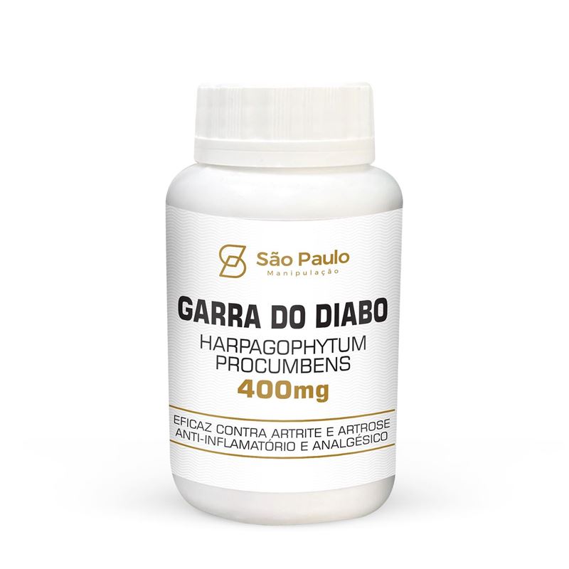 Garra do Diabo 400mg 60 Doses (Cápsula)