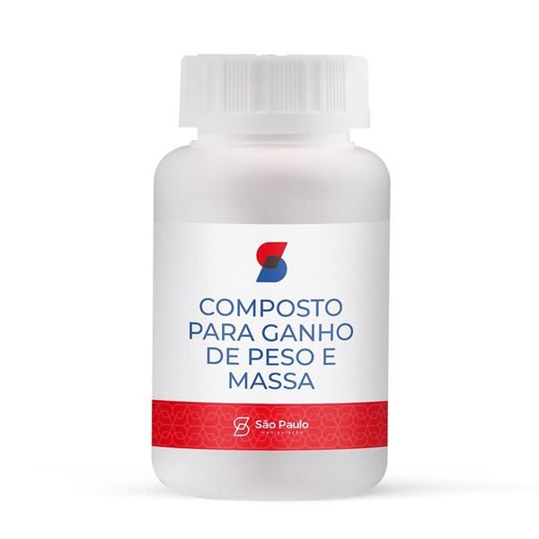Composto para Ganho de Peso e Massa 60 Doses (Cápsula)