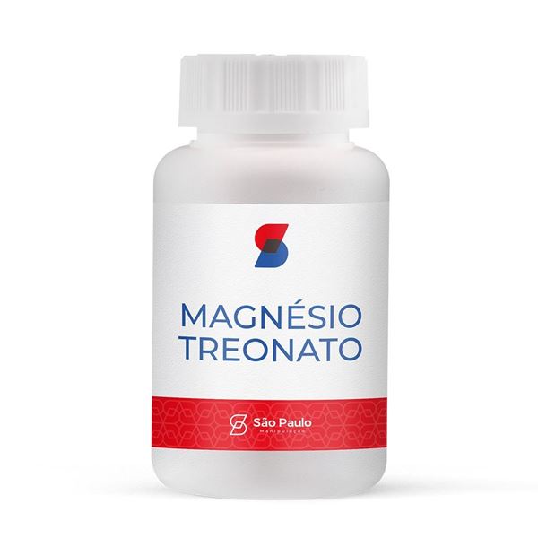 Magnésio Treonato 500mg 60 Doses (Cápsula)