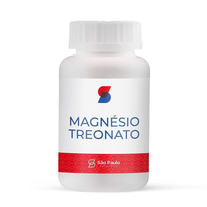 Magnésio Treonato 500mg 60 Doses (Cápsula)