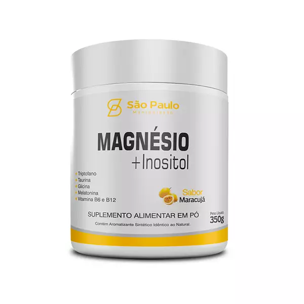 Magnésio + Inositol (Sabor Maracujá) 50 doses