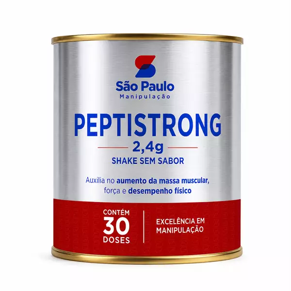 Peptistrong 2,4g 30 Doses (Shake Sem Sabor)