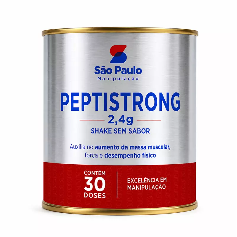 Peptistrong 2,4g 30 Doses (Shake Sem Sabor)