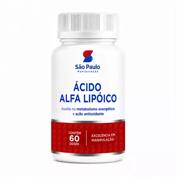 Ácido Alfa Lipóico 300mg 60 Doses (Cápsula)