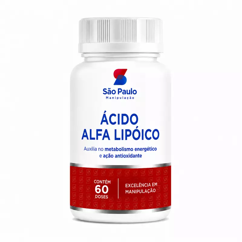 Ácido Alfa Lipóico 300mg 60 Doses (Cápsula)