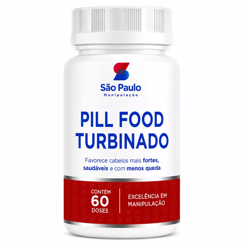 Pill Food Turbinado 60 Doses (Cápsula)