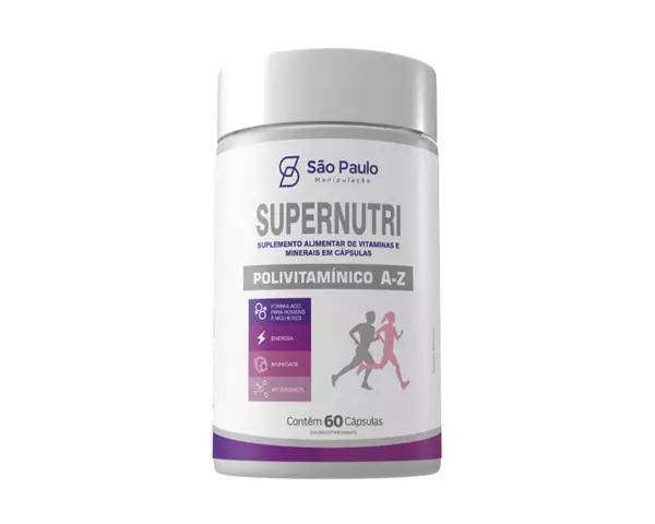 SUPERNUTRI Polivitamínico A-Z 60 Cápsulas