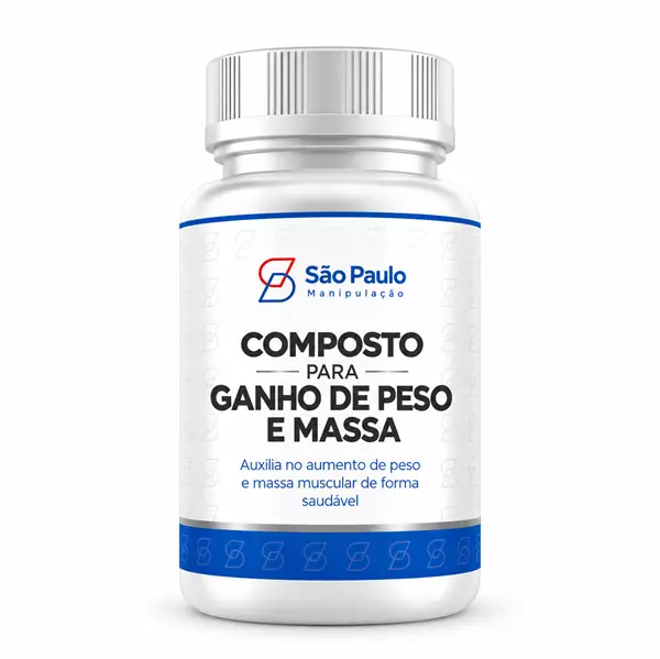 Composto para Ganho de Peso e Massa 60 Doses (Cápsula)