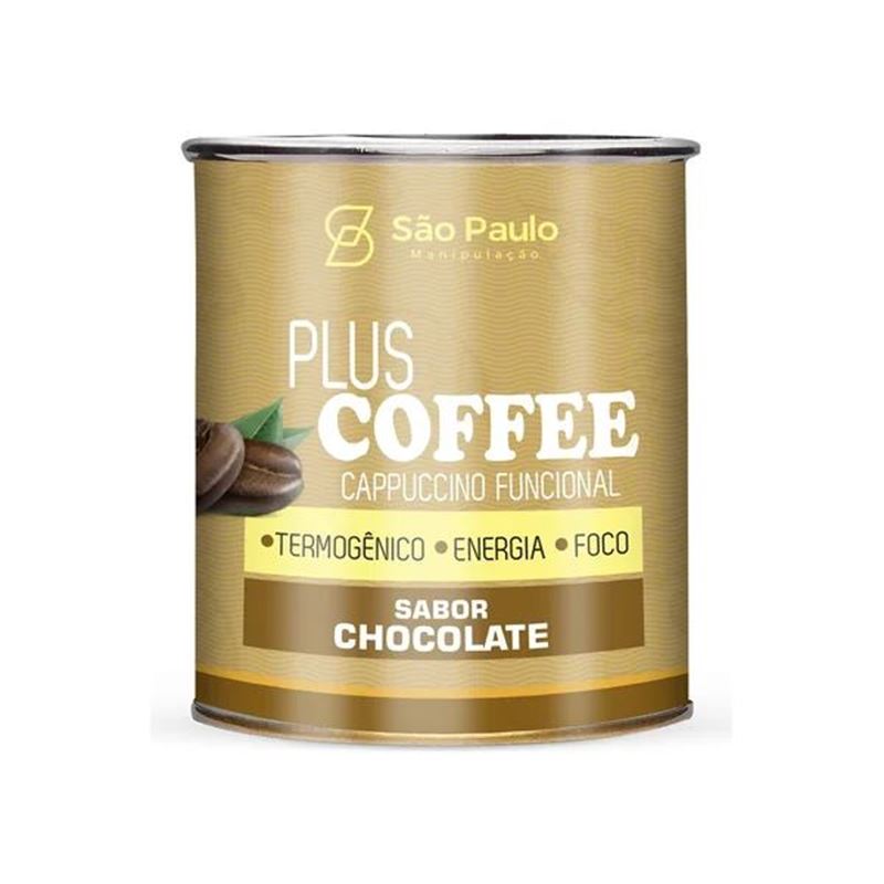 Plus Coffee (Cappuccino Funcional - Sabor Chocolate) 22 Doses (Shake)