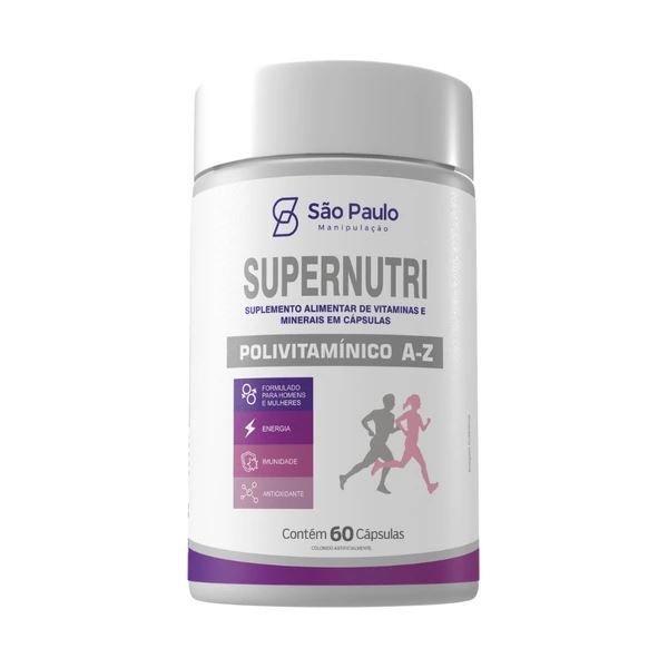 SUPERNUTRI Polivitamínico A-Z 60 Cápsulas