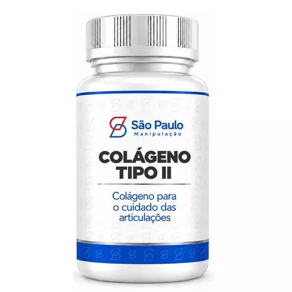 Colágeno Tipo II 40mg 30 Doses (Cápsulas)