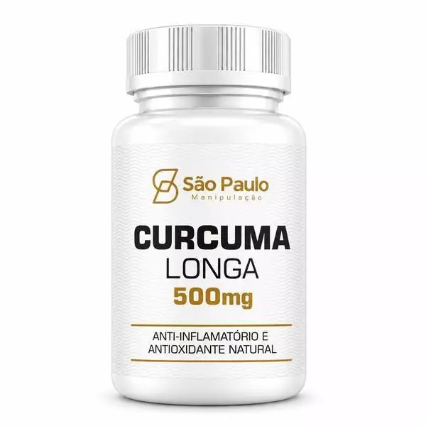 Curcuma Longa 500mg 60 Doses (Cápsulas)