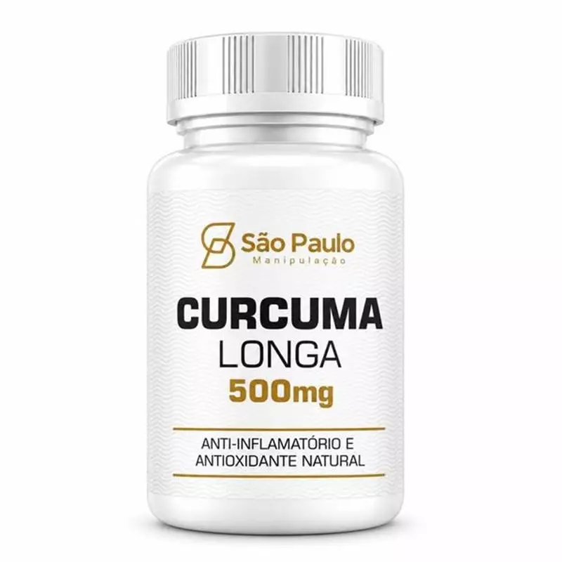 Curcuma Longa 500mg 60 Doses (Cápsulas)