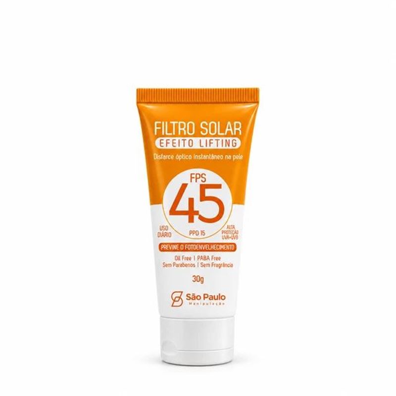 Filtro Solar Efeito Lifting 30g