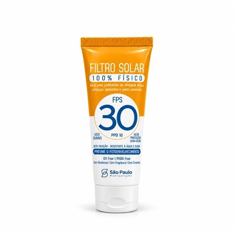 Filtro Solar 100% Físico 60g